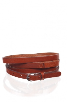Leren riempje Do | caramel