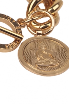 TOV ESSENTIALS |  Bracelet classic solochain | gold