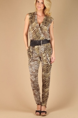 IRO |  Silk jumpsuit Kac | beige