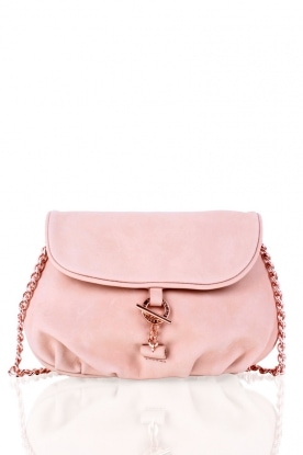 Leather clutch Saint Tropez | nude