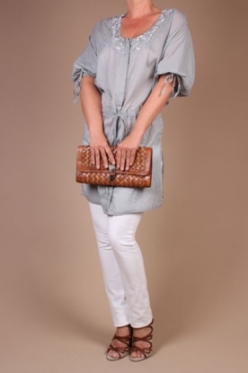 Ambre Babzoe | Tunic dress Mimi | blue tea