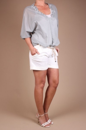 Ambre Babzoe | Tunic Mona | blue tea