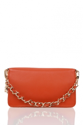 Leather clutch/wallet Essential | orange