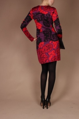  Silk dress Jamy | red