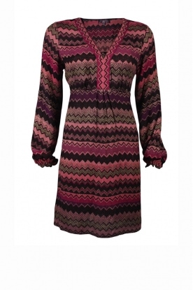  Rayon dress Jacquard | pink