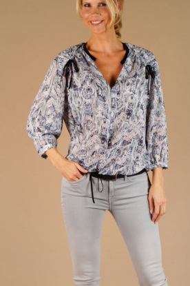 IRO |  Silk blouse Carl | print