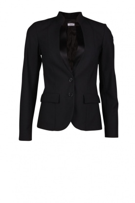 Wool Priceton Blazer | black