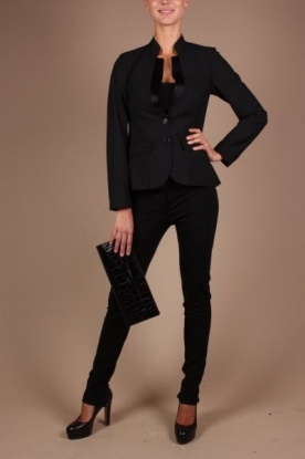 Hunkydory |  Wool Priceton Blazer | black