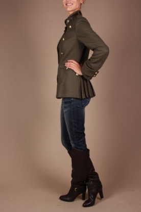  Wool coat Academy | d.olive