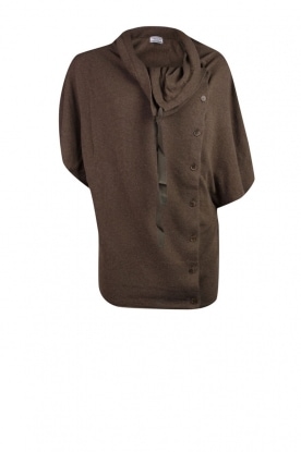 Wollen Cape | olijf