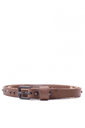 Leather belt Smog | brown