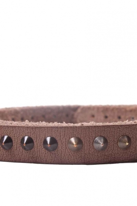 Martinica | Leather belt Smog | brown