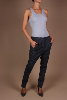 Racer Back Tank Top Rosa | blue