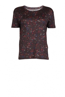 Linen T-shirt Dani | multi