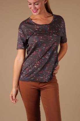 IRO |  Linen T-shirt Dani | multi