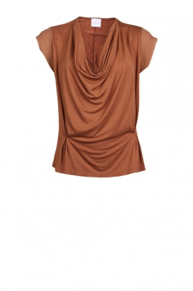 Rayon top Marion | brown