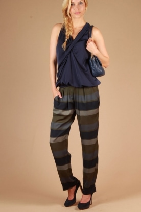 Fairly |  Pants Sophia| blue/green