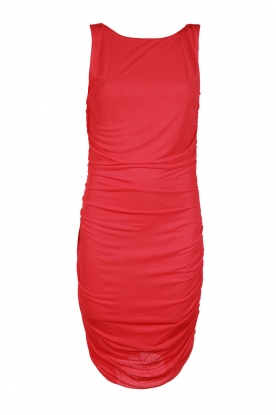 Pleated dress Thalia| red Pleated dress Thalia| red