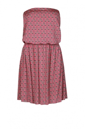 Strapless dress Daphne| Pink Strapless dress Daphne| Pink