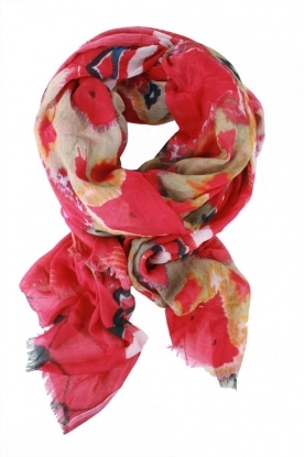 Scarf Ibiza Kelim | fuchsia