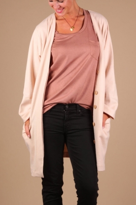Dutchess |  Cardigan Cool | nude