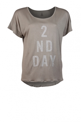 T-shirt Brand Shine | grey