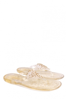 Flip-flops Zanzotto | gold
