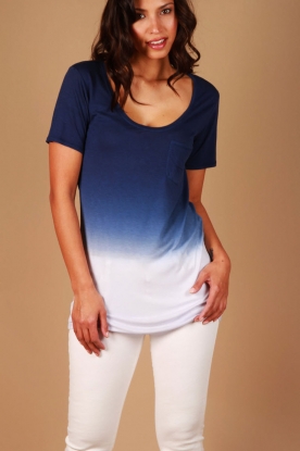 Fine Collection |  Top Marcella | night blue