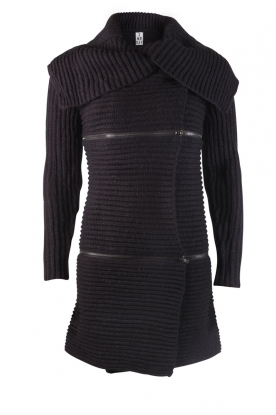 Knitted cardigan Bonaq | black