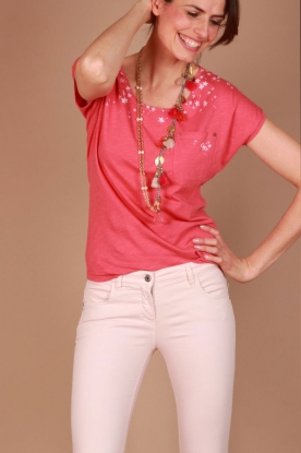 IKKS | T-shirt Lauren | rood