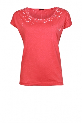 T-shirt Lauren | rood