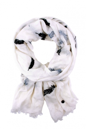 Scarf Deliliah | white