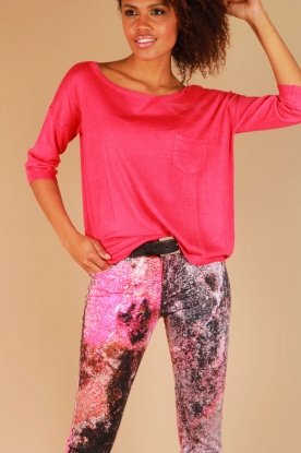 Fine Collection |  Top Lola | raspberry