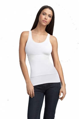 Skinny Tank Stretch | White