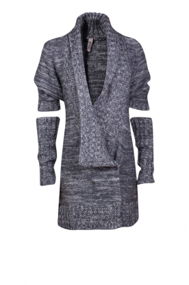 Vest Cosy | blauwgrijs