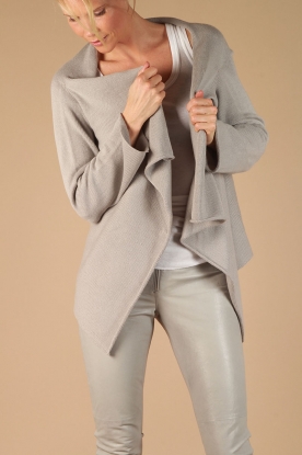 Hunkydory |  Cardigan Essential Japan Knit | grey