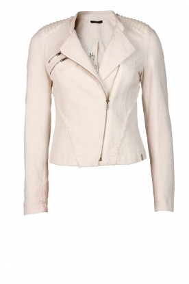 Biker jacket Emmi | ecru Biker jacket Emmi | ecru