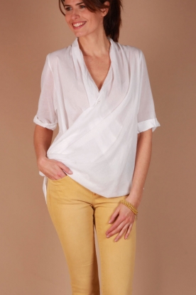 Hunkydory |  Top Essentials Twist Wrap| white