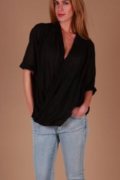 Hunkydory |  Top Essentials Twist Wrap| black