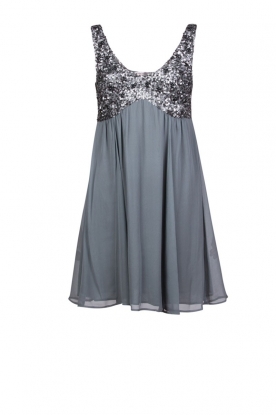Silk dress Beby | smokey blue