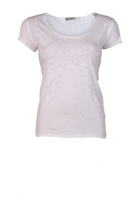 Tee Burnout | white