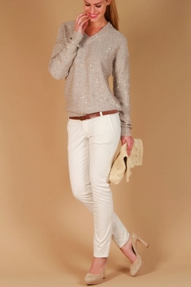 Hunkydory |  Pants Hayward | off white