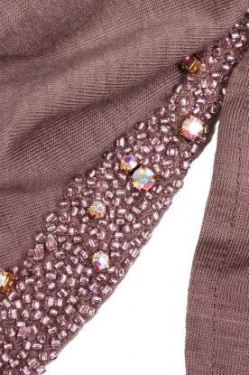 Ambre Babzoe |  Scarf Buny | brown