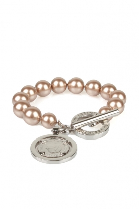 Bracelet Pearls Solochain | bronze/silver