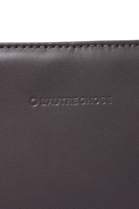 Leather purse Portafogli | d.grey