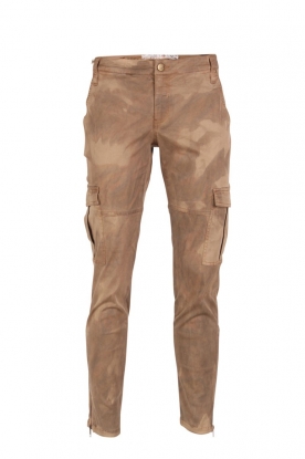 Pockets skinny jeans | camel