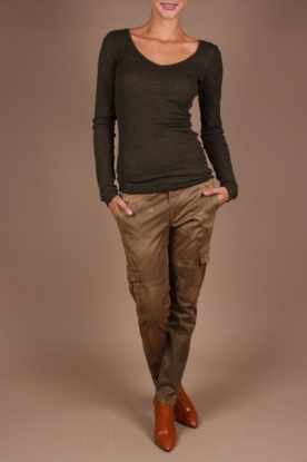 SACK'S |  Pockets skinny jeans | camel