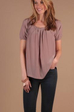 L'Autre Chose |  Top Salia | dusty pink