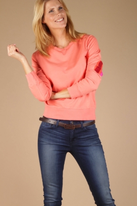 Antik Batik |  Sweat shirt Johnny | coral