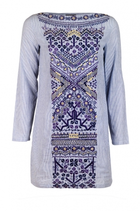 Minidress Kazam | blauw Minidress Kazam | blauw